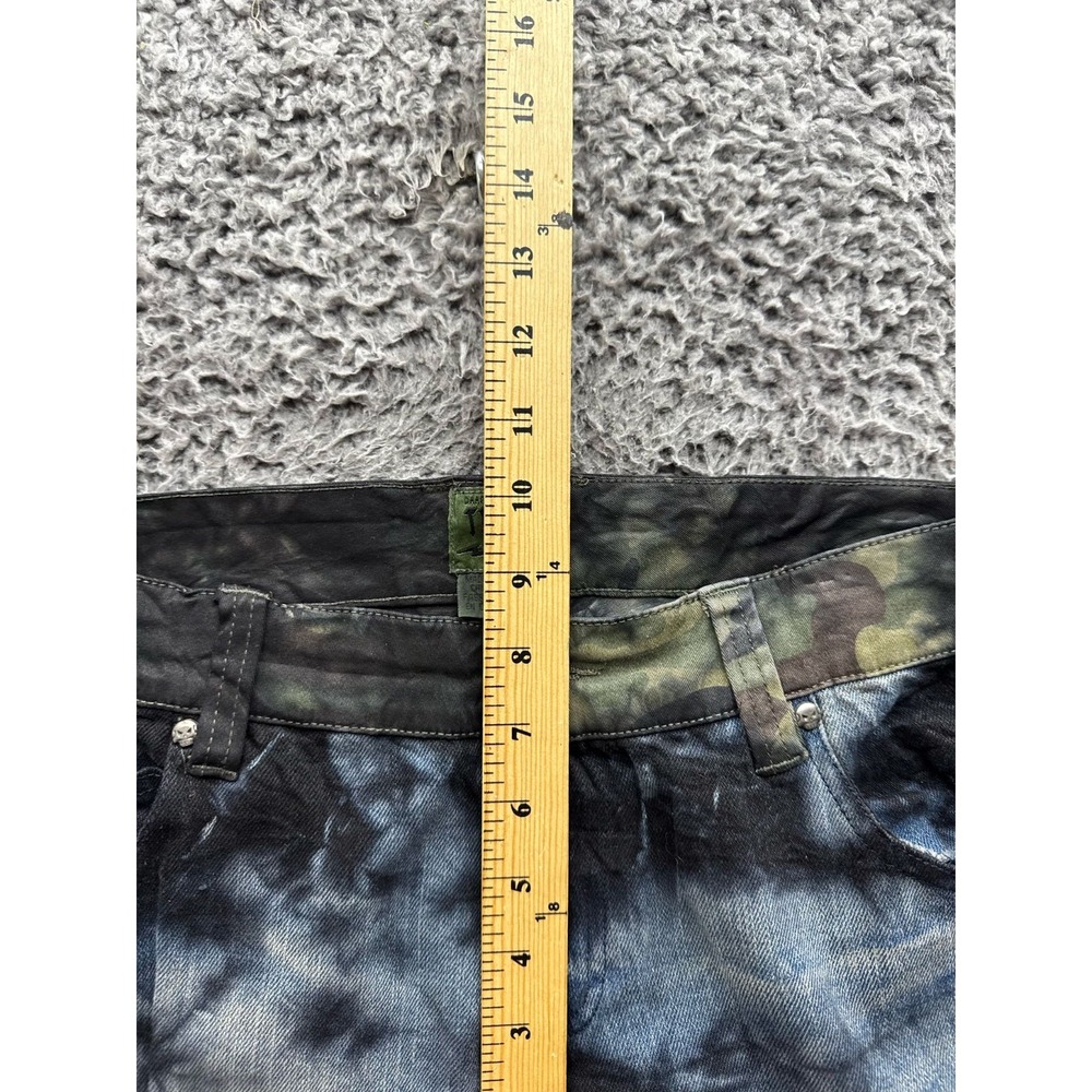 Daang Goodman Tripp‎ Nyc Distressed Camo Print Skinny Cargo Jeans Womens Size 29 - Picture 9 of 12